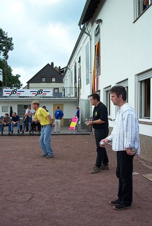 Viertelfinalisten Jan Garner - Rainer Caliebe - Nico Beucker